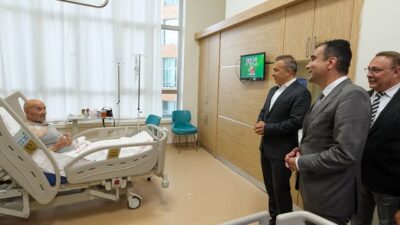Karaman Valisi Hayrettin Çiçek, Kurban Bayramı dolayısıyla Karaman Belediye Başkanı