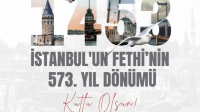 Karaman Belediyesi, İstanbul’un Fethi’nin 573. yıl dönümü dolayısıyla bir kutlama