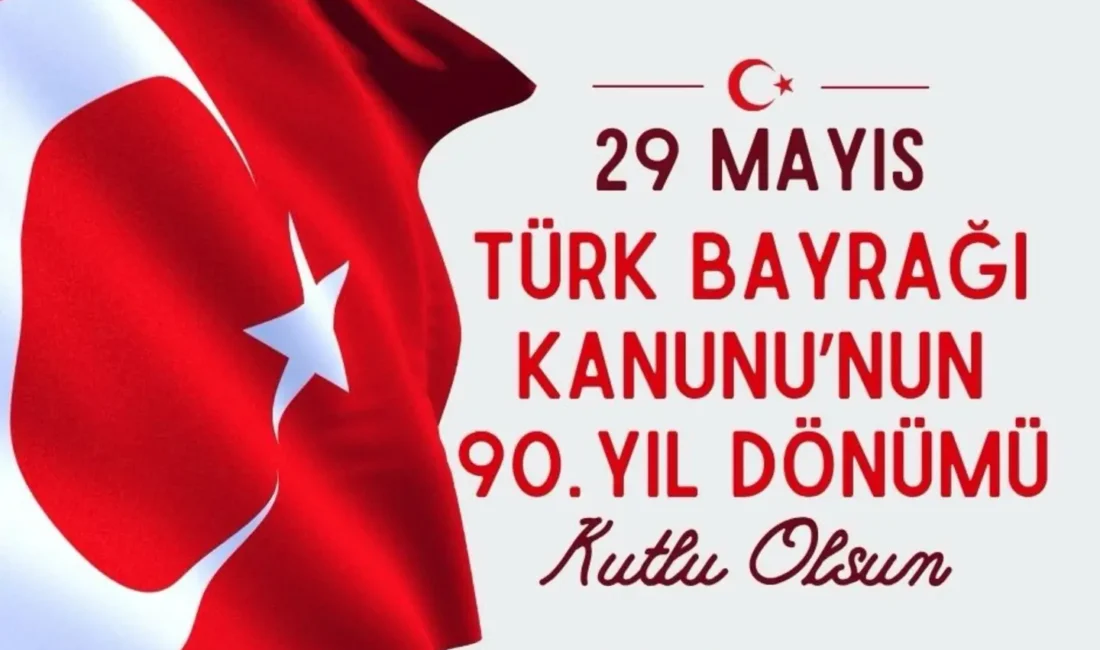 Karaman Belediyesi, Türk Bayrağı Kanunu’nun yürürlüğe girişinin 90. yıl dönümünü
