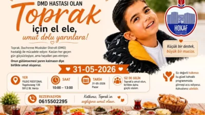 Hollanda Karamanlılar Federasyonu, DMD (Duchenne Musküler Distrofi) hastası Toprak Doğan’a