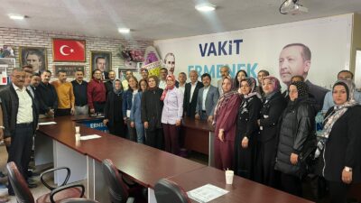 AK Parti Karaman Milletvekili Osman Sağlam, Ermenek ve Güneyyurt ilçe