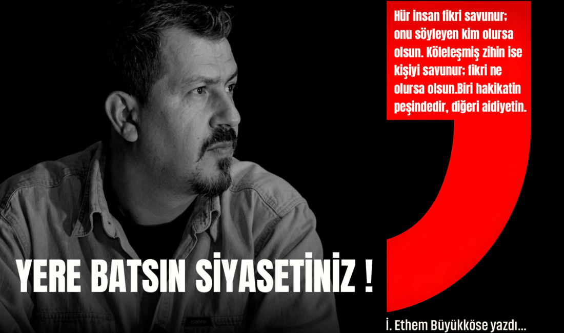 Bugünkü dünyanın en büyük krizlerinden biri ekonomi değil, teknoloji değil,