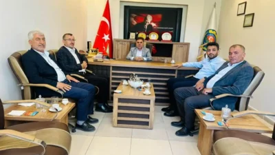 Hüda Par İdil İlçe Başkanı Asım Özalp, eski başkan Mehmet