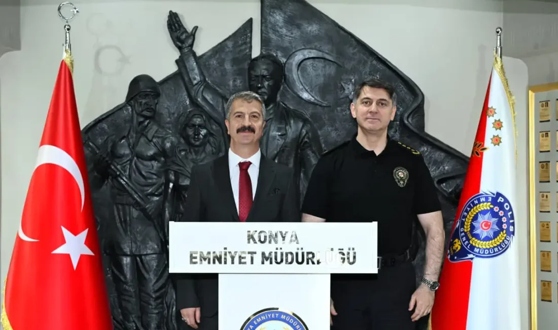 Karaman İl Emniyet Müdürü Mehmet Turhan, yeni görevine atanan Konya