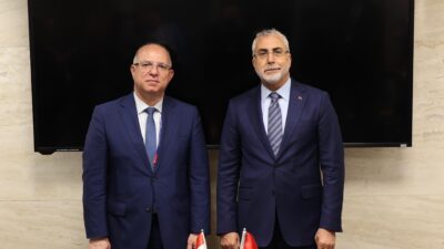 Çalışma ve Sosyal Güvenlik Bakanı Prof. Dr. Vedat Işıkhan, Lübnan