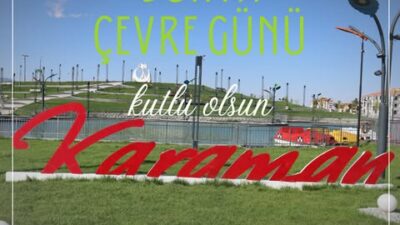 Karaman Belediyesi, sağlıklı bir gelecek inşa etme hedefiyle doğayı koruma