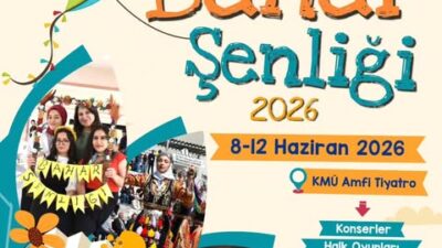 Karamanoğlu Mehmetbey Üniversitesi (KMÜ), bahar coşkusunu kampüse taşıyacak bir dizi