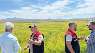 Karaman İl Tarım ve Orman Müdürlüğü’ne bağlı teknik ekipler, il