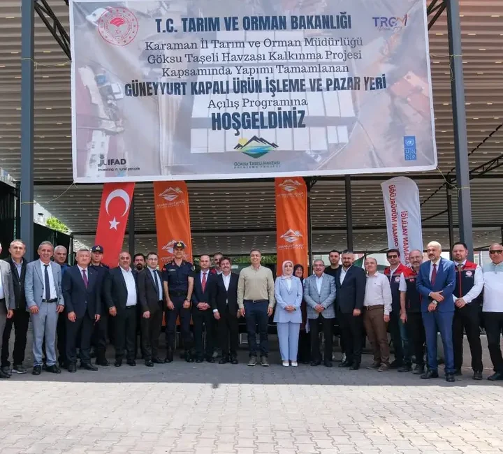 Karaman’ın Ermenek ilçesine bağlı Güneyyurt Beldesi’nde, T.C. Tarım ve Orman