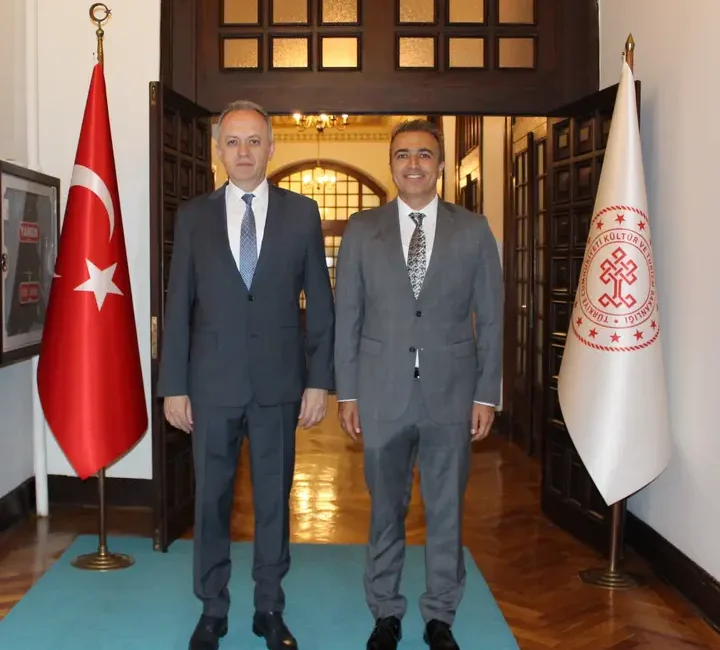 Karaman Valisi Hayrettin Çiçek, ilimizle ilgili temaslarda bulunmak üzere bulunduğu