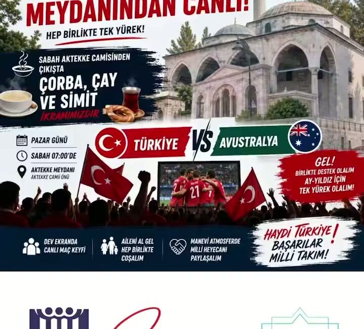 Karaman Belediye Başkanı Savaş Kalaycı, A Milli Futbol Takımı’nın Avustralya