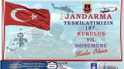 Karaman Belediye Başkanı Savaş Kalaycı, Jandarma Teşkilatı’nın 187. kuruluş yıl